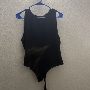 House of Harlow 1960 Black body suit top